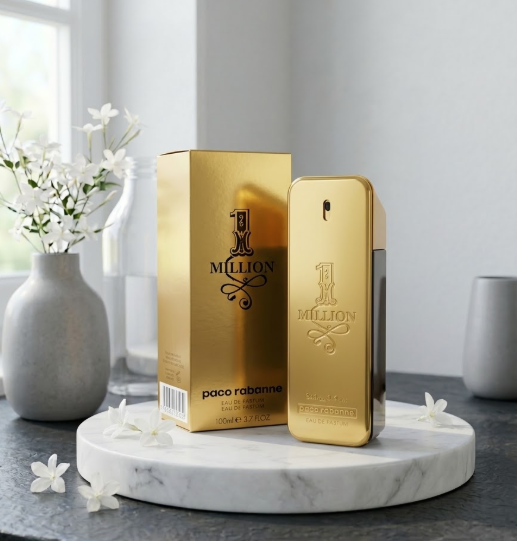 Paco Rabanne 1 Million Eau De Toilette For Men 3.4 Fl. Oz. / 100ml