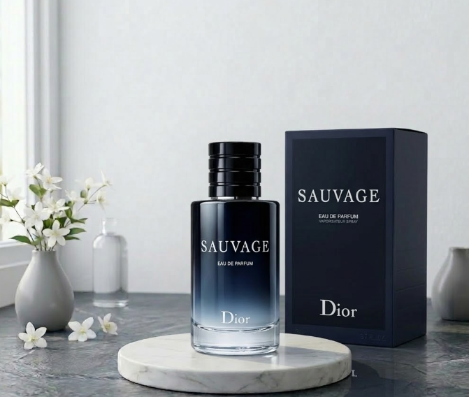 Dior Sauvage for Men Eau De Toilette, 3.4 Fl Oz